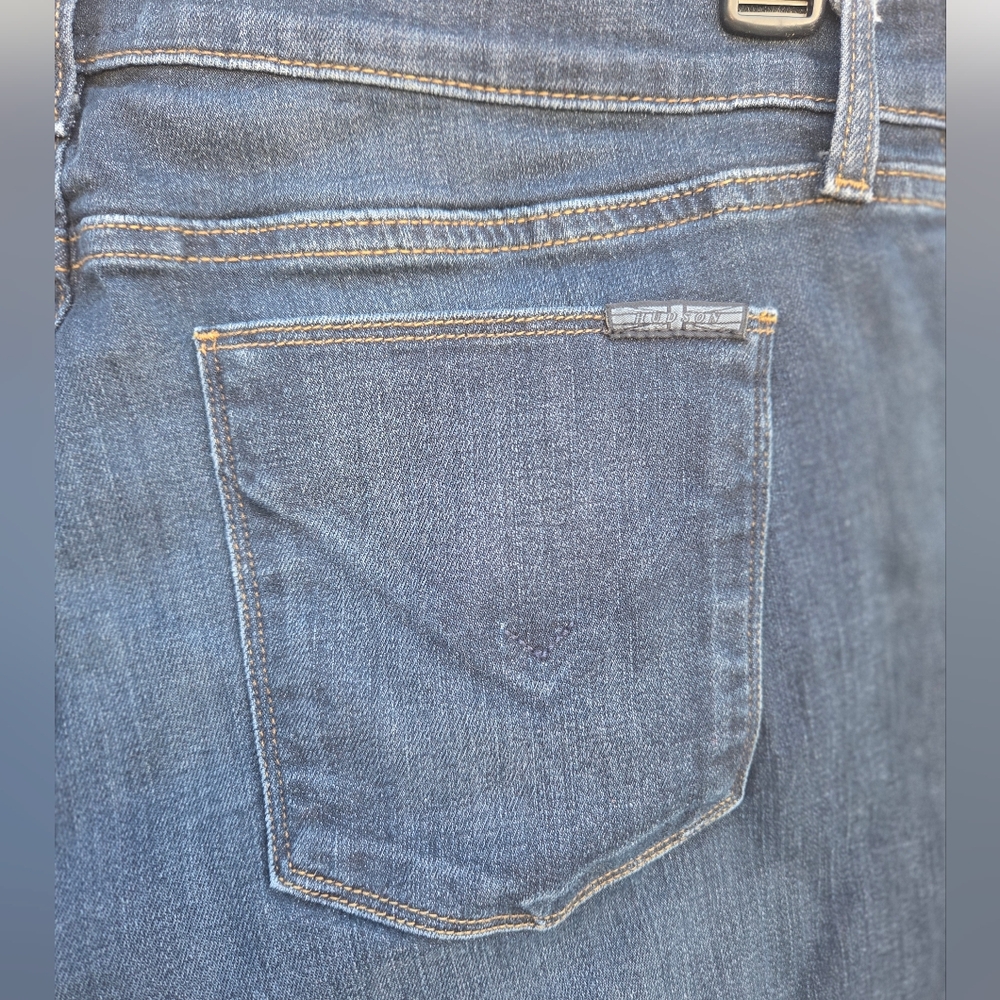 Hudson Women's Dark Blue Jeans - Picture 6 of 8